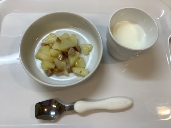 《常食》おやつは、ジャーマンポテトです。