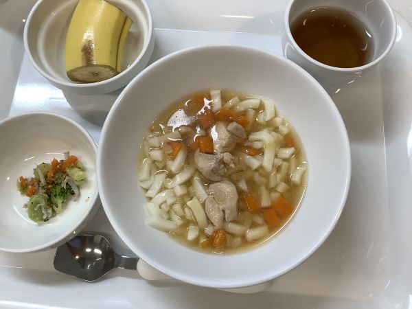 鶏肉と大根おろしのうどんです《常食》