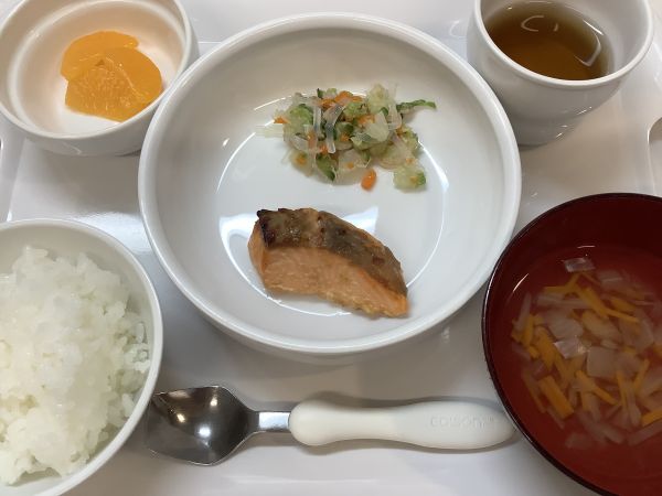 鮭のスタミナ焼きです《常食》