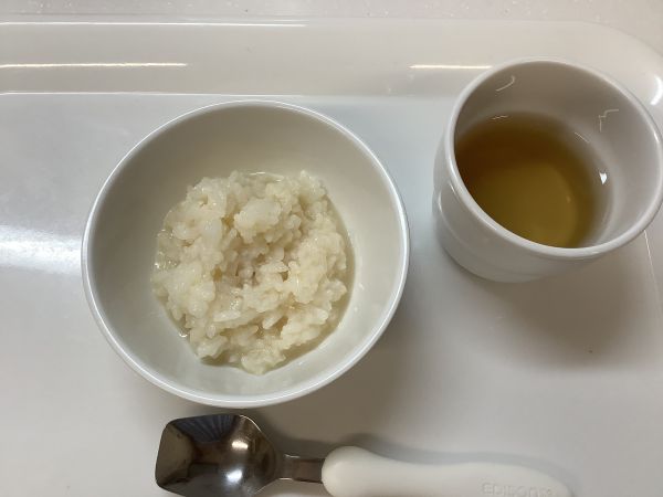 おやつは、焼きみそおにぎりです。《後期》