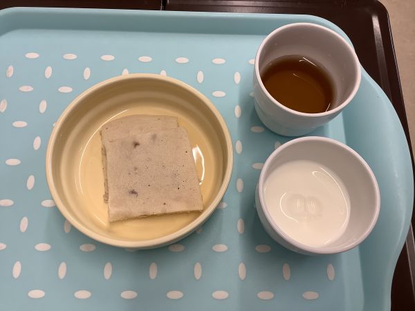 おやつアレルギー除去食米粉のパンケーキ