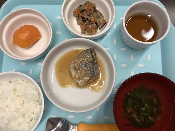さばのみそ煮です《アレルギー除去食》
