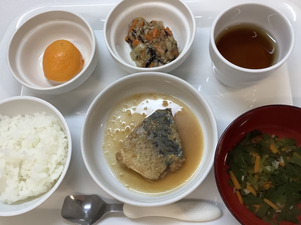 さばのみそ煮です《常食》
