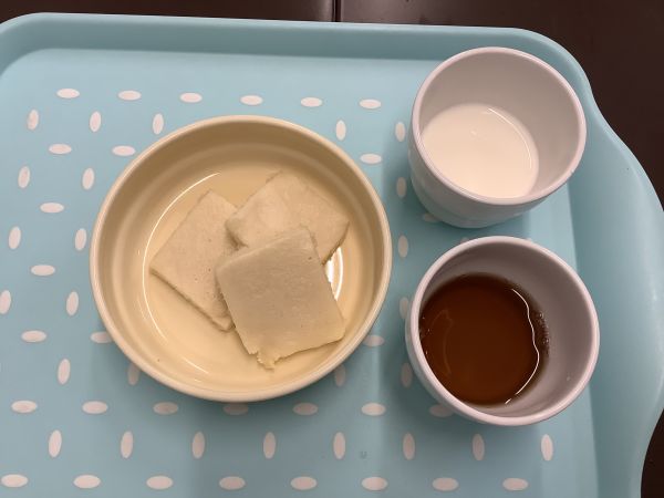 おやつアレルギー除去食米粉パンケーキ
