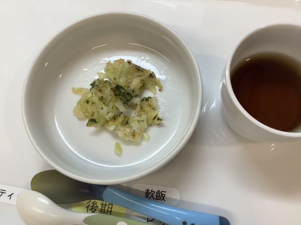 じゃがいもとブロッコリーのガレットです《後期》