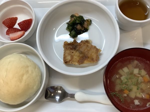 かじきのエスニック焼きです《常食》