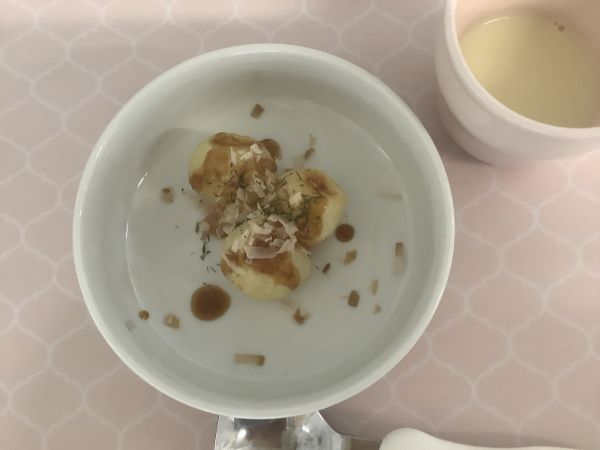 たこ焼き風ポテトです《アレルギー除去食》