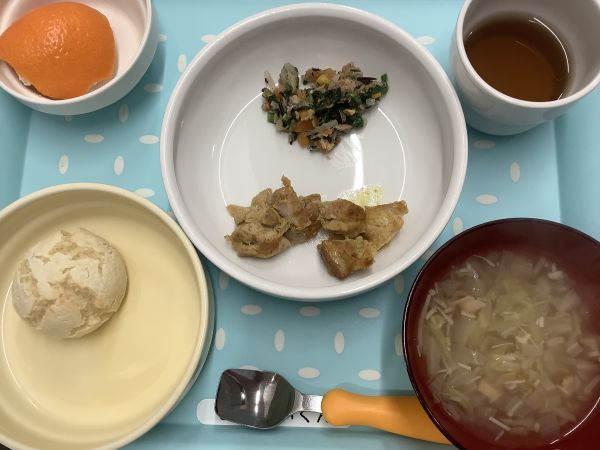 タンドリーチキンです《アレルギー除去食》