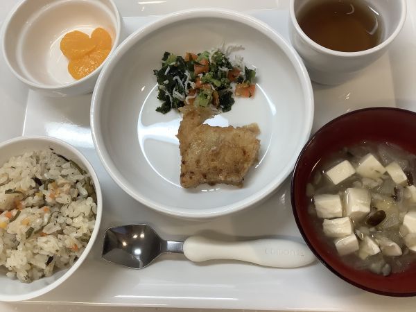 かじきの竜田焼きです《常食》