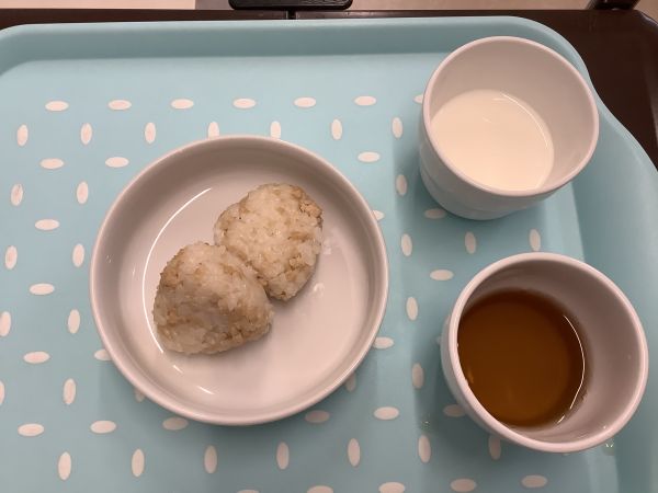 おやつアレルギー除去食そぼろ入りおにぎり