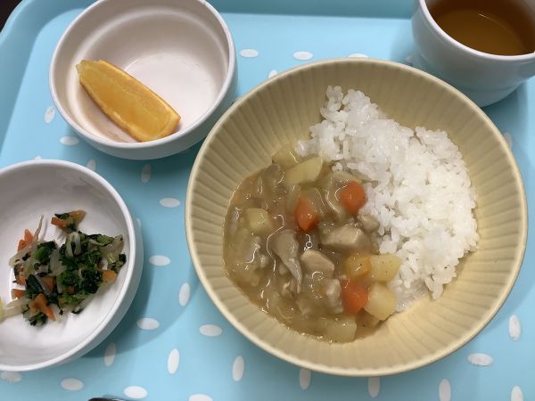 米粉カレーです《アレルギー除去食》