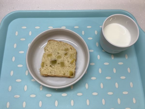 おやつアレルギー除去食さつまいものパウンドケーキ