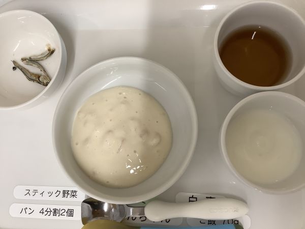 ももヨーグルトです《常食》