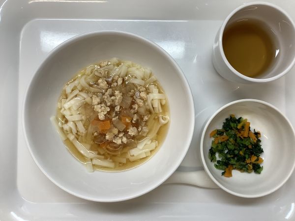 《常食》けんちんうどんです。