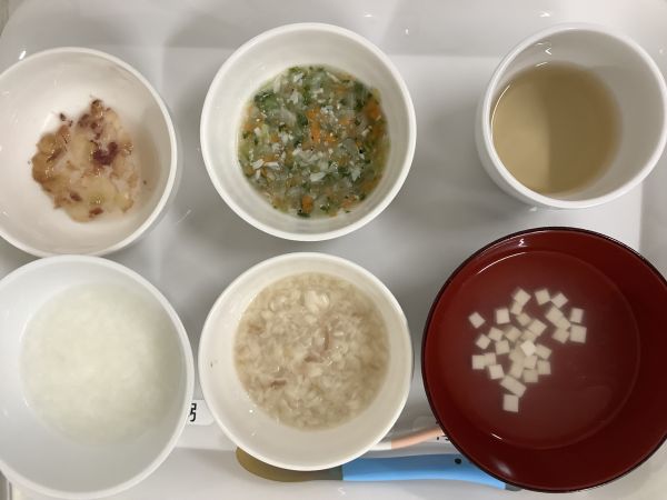 《離乳食中期》かれい煮です。