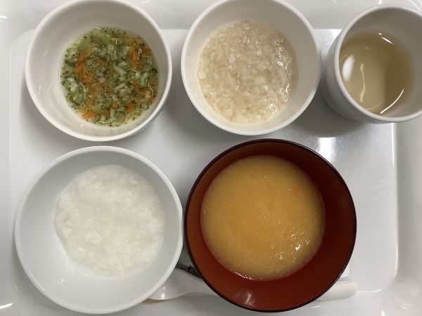 《離乳食中期》かれいのだし煮です。