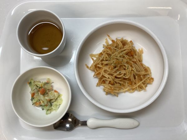 《常食》ツナトマトスパゲティです。