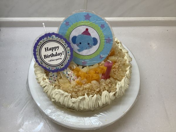 1歳のお誕生日会です🎂おめでとうございます🎉