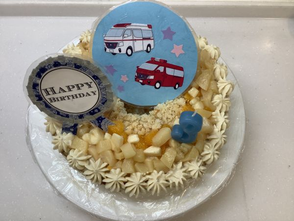 3歳のお誕生日会です🎂おめでとうございます🎉