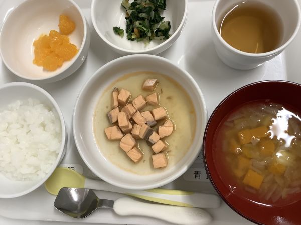鮭のみそ煮です《後期》