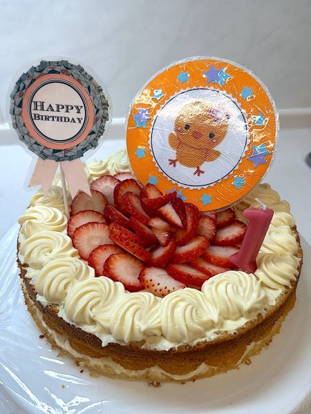 １歳のお誕生日会です🎂おめでとうございます🎈🎉