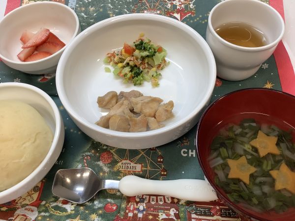 ローストチキンです《常食》