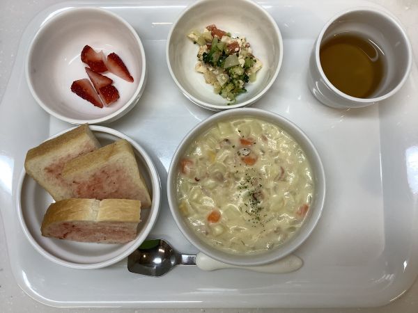 《常食》ツナチャウダーです。