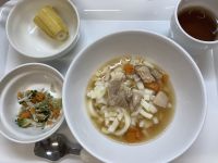 鶏肉と大根おろしのうどんです《常食》