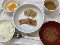 鮭のスタミナ焼きです《常食》