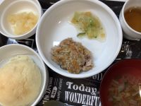 豆腐ハンバーグきのこあんです《中期B》　