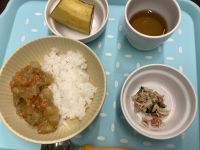 米粉大根カレーです《アレルギー除去食》