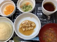 かじきのケチャップ煮です《中期B》