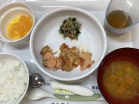 鮭の包み焼きです《完了期》