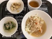 《中期B》昼食は、みそうどんです。