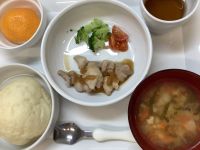 鶏肉のオニオンソースです《常食》