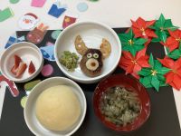 クリスマスランチです《常食》