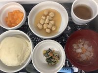 鶏肉のカレー煮えです《中期B》