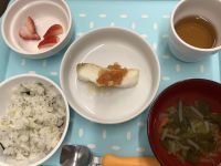 レタスチャーハンです《アレルギー除去食》