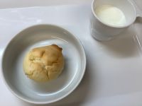 《常食》おやつは、ヨーグルトカップケーキです。