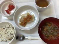 かれいの香味ソースかけです《常食》