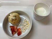 《中期B》おやつは、ひな祭りケーキです🎎