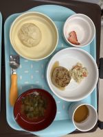 昼食アレルギー除去食豆腐ハンバーグ