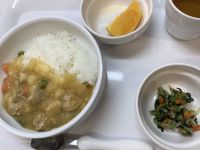 春野菜カレーです《常食、中期B》