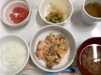 鮭のちゃんちゃん焼きです《後期》