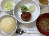 煮込みハンバーグです《常食》