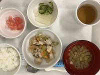 《離乳食完了期》筑前煮です。