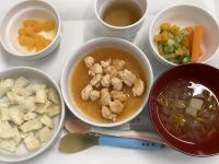 豚肉団子のケチャップ煮です《後期》