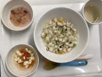 《離乳食後期》うどんです。