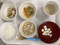 《離乳食中期》かれい煮です。