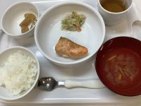 鮭のスタミナ焼きです《常食》